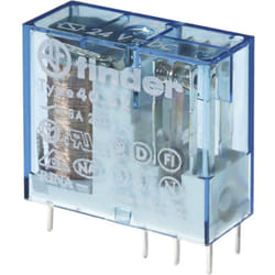 40.52.7.110.0000 Relais pour circuits imprimés 110 v/dc 8 a 2 inverseurs (rt) 1 pc(s) - Finder