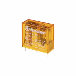 Relais miniature pour C.I Finder 40.52.8.120.0000 120 V/AC 2 inverseurs (RT) 8 A 250 V/AC (AC1)/30 V Relais conformes VDE 010 ...