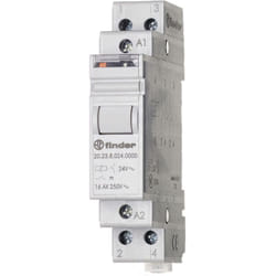 Finder - Télérupteur pour profilé 20.23.9.012.4000 1 inverseur (rt) 12 v/dc 16 a 4000 va 1 pc(s) S78737