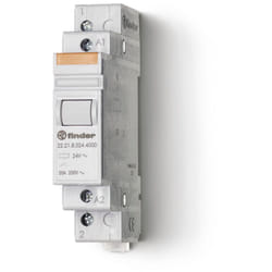 Finder - Relais modulaire 1NO 20A 230V ac AgSnO2 267678 222182304000