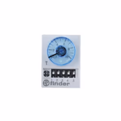 Tension d'alimentation = 12V c.a. / V c.c. Type de montage = Enfichable Nombre de contacts = 4 Plage de temps = 0.05 ? 100s,  ...