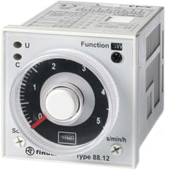 Finder - 88.12.0.230.0002 88.12.0.230.0002 Relais temporisé multifonction 1 pc(s) Plage temporelle: 0.05 s - 100 h 2 inverseurs (rt) S78709