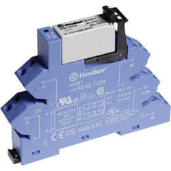 38.62.7.024.0050 Interface relais 24 v/dc 8 a 2 inverseurs (rt) 1 pc(s) - Finder