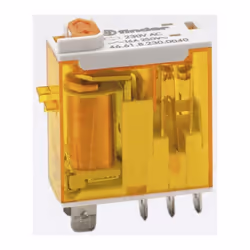 description Relais miniature industriel, 1 inverseur (AgSnO2) pour 16 A / 250 V AC, Faston 187, données de bobine 230 V AC, 1 ...