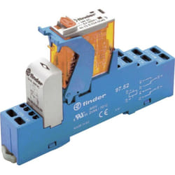 4C.51.8.230.0060 Module relais Tension nominale: 230 v/ac Courant de commutation (max.): 10 a 1 inverseur (rt) 1 - Finder