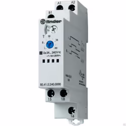 Finder 80.41.0.240.0000, Gris, 16 A, CE, 24 - 240 V, -10 - 50 °C