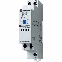 Finder 8012823324661, Gris, 16 A, CE, 24 - 240 V