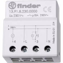 Finder 8012823336626, Gris, 10 A, CE, 230 V, 50 - 60 Hz, 230 V