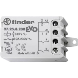 Finder - Télérupteur pour encastrement 27.26.8.230.0000 2 no (t) 230 v/ac 10 a 2300 va 1 pc(s)