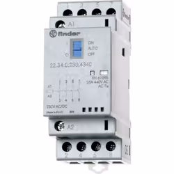 Informations techniques Connexion (composants) : borne à vis Courant de charge : 25 A Dimensions produit, hauteur : 84 mm Dim ...