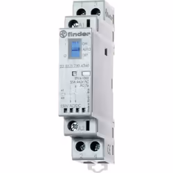Informations techniques Connexion (composants) : borne à vis Courant de charge : 25 A Dimensions produit, hauteur : 84 mm Dim ...