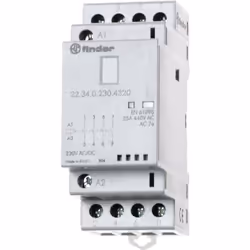 Informations techniques Connexion (composants) : borne à vis Courant de charge : 25 A Dimensions produit, hauteur : 84 mm Dim ...