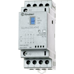 Finder - 22.34.0.120.1620 Contacteur 2 no (t), 2 nf (r) 120 v/dc, 120 v/ac 25 a 1 pc(s) A941091