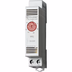 description Thermostat de petite taille pour une utilisation dans les armoires électriques. Contact bimétal. Longue durée de  ...