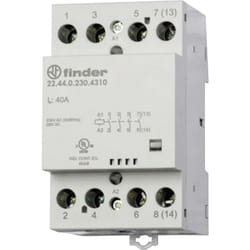 Finder - 22.44.0.024.4710 Contacteur 3 no (t), 1 nf (r) 24 v/dc, 24 v/ac 40 a 1 pc(s) S38341
