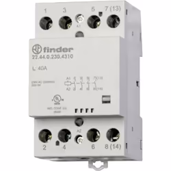 enquête Contacteur d'installation pour rail 35 mm 4 NC pour 40 A / 440 V AC Matériau de contact AgSnO² Puissance de commutati ...