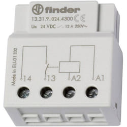 Finder - Relais de commutation pour encastrement 13.31.9.024.4300 1 no (t) 24 v/dc 12 a 1 pc(s)
