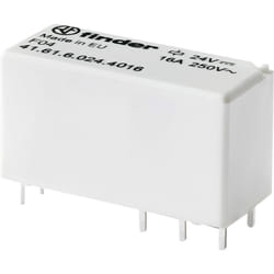41.61.6.005.4016 Relais pour circuits imprimés 5 v/dc 16 a 1 inverseur (rt) 1 pc(s) Y528483 - Finder