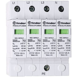 Finder - 7P.25.8.275.0020 7P.25.8.275.0020 Limiteur de surtension 20 kA 1 pc(s) W415972