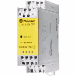 enquête Module de relais avec contacts guidés par la force selon en 61810-3 Type A. Composant de base Adapté pour les applica ...