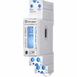 description Compteur électronique d'énergie et de puissance réactive avec interface S0 et interface infrarouge (IR), bidirect ...