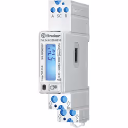 description Compteur électronique d'énergie et de puissance réactive avec interface Modbus (RS485) et interface infrarouge (I ...