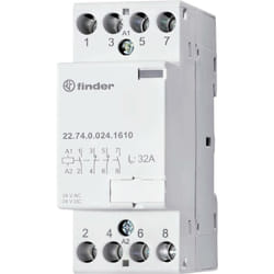 Finder - 22.74.0.230.1310 Contacteur d'installation 4 no (t) 230 v 1 pc(s) A071762