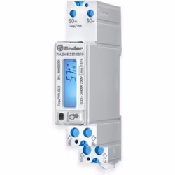 Compteur numérique pour la mesure de l'énergie active, adapté aux systèmes électriques avec conducteur neutre. DONNÉES TECHNI ...