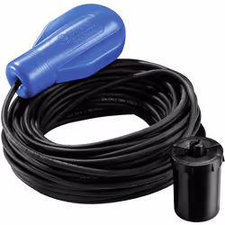 description Interrupteur à flotteur pour pompes submersibles et eau peu souillée, 1 inverseur pour 10 A (cos phi 1). Longueur ...