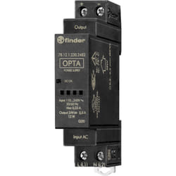 Finder 78.12.1.230.2482 Alimentation rail DIN 24 V/DC 0.63 A 12 W Contenu 1 pc(s) V519893