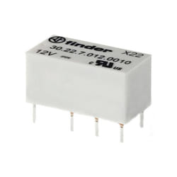 Finder - 30.22.7.005.0020 Relais pour circuits imprimés 5 v/dc 2 a 2 inverseurs (rt) 1 pc(s)