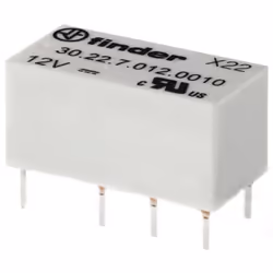 Informations techniques Connexion (composants) : pour circuits imprimés Couleur : blanc Courant de commutation (max.) : 2 A D ...