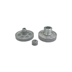 Reber - Engrenage en aluminium avec moyeu pour presse-tomates n. 5 compose' de 3 pie'ces 10 cm / 3 cm presse-tomates de rechange