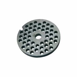 La grille 4011A/6 de Reber est conçu spécialement pour le hachoir manuel n°5. La mesure des trous est de 0.6 cm. Photo non co ...