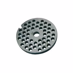 Grille pour hachoir manuel N°10/12 / Diamètre 4.5 - Grille hachoir à main n° 10/12 ref 4015 A - Épaisseur 4 mm - Grille de ha ...