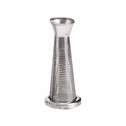 Accessoire presse tomates manuel n°3 -- cone filtre perforé inox petits trous