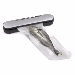 Reber 9350 N V-SLIM appareil à emballage sous vide -650 mbar Noir, Argent