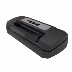 Reber 9718 N, Noir, Argent, -800 mbar, Impulsion de vide, Étanchéité sous vide, Plastique, Boutons, 31 cm