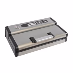 Reber 9720 N V-PRO, Noir, Acier inoxydable, -900 mbar, Étanchéité sous vide, Boutons, 31 cm, 130 W
