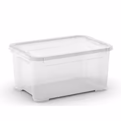 KIS T box XS, Boîte de rangement, Transparent, Rectangulaire, Plastique, Monochromatique, Intérieure, Universel