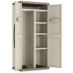 KIS - Armoire en résine Exellence xl porte-balai cm 89x54x182 h