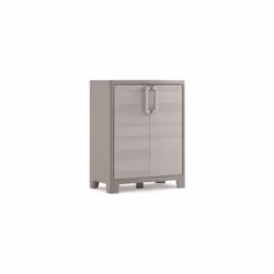 Description générale L'armoire basse Gulliver de Keter est une solution compacte et élégante pour optimiser les espaces intér ...