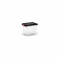 KIS - Boîte Plastique Transparent L.38 x P.26.5 x H.28 Cm Cm