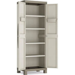 Armoire - KIS - Excellence - Gris - 2 portes - 65x45x182 cm