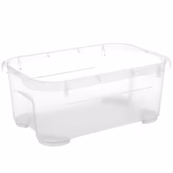 KIS T Box Mini, Boîte de rangement, Transparent, Rectangulaire, Plastique, Monochromatique, Intérieure, Extérieure