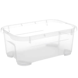 KIS T Box Mini Boîte de rangement Rectangulaire Plastique Transparent