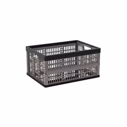 Caisse pliante ultrarésistante et légère Charge maximale de 20 kg Capacité de 32 L Polypropylène 100% recyclable Dimensions : ...