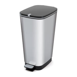 KIS - Chic Poubelle a pédale- 42.5L - Aspect Inox