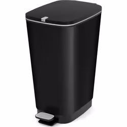KIS Poubelle à pédale Chic Bin Style - 42.5L - Noir