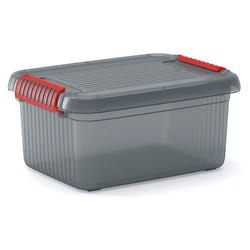 KIS K Latch Box S Boîte de rangement Rectangulaire Gris, Orange